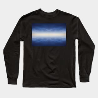 Noctilucent cloud (NLC, night clouds), cloud-like phenomena in mesosphere Long Sleeve T-Shirt
